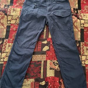 Levi’s Navy Blue Utility Chino Cargo Pants 34x32